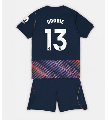 Tottenham Hotspur Destiny Udogie #13 Replika Bortatröja Barn 2026-27 Kortärmad (+ Korta byxor)